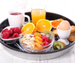 Healthy Breakfast Tray
